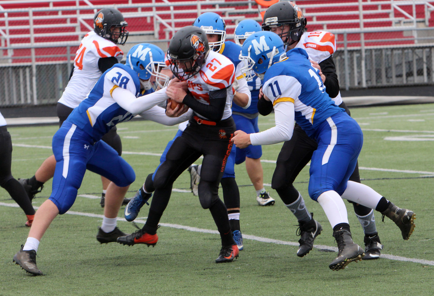 Phillips at McDonell football 9-29-18